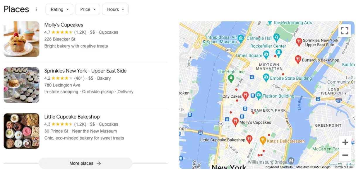 Local SEO for restaurants